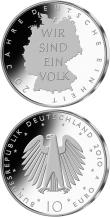 images/productimages/small/Duitsland 10 euro 2010 20 jaar Duitse eenheid.jpg